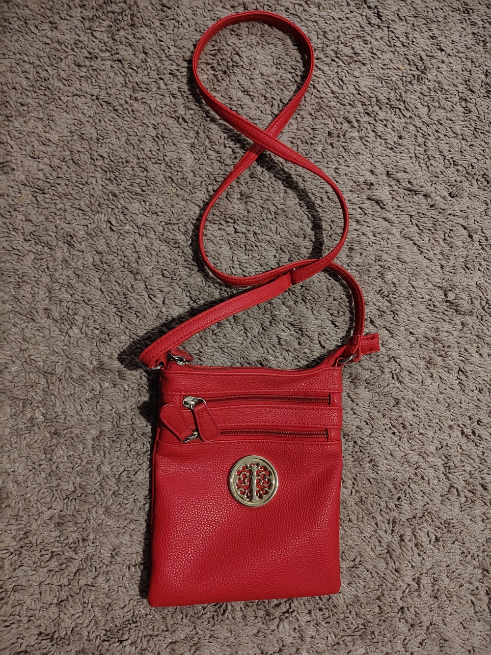 Red Crossbody Purse